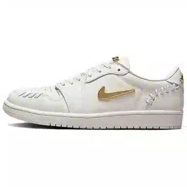 Jordan Air Jordan 1 Low White Gold