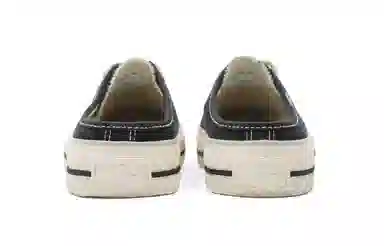 MLB Canvas Mule Black