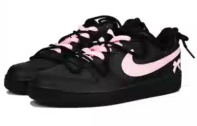 Nike Court Borough GS Black Pink