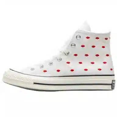 Converse 1970s Chuck Taylor All Star Valentine's Day High Top White Red