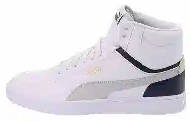 PUMA Shuffle Mid White Blue