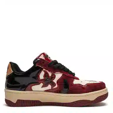 Youthloser Burgundy Low Sneakers