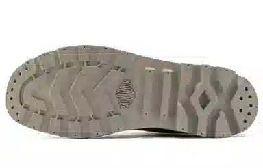 Palladium Pampa Hi Organici Earth Flannel Grey