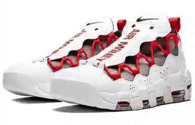 Nike Air More Money Mid White Red