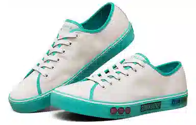 Skechers V'lites White Green