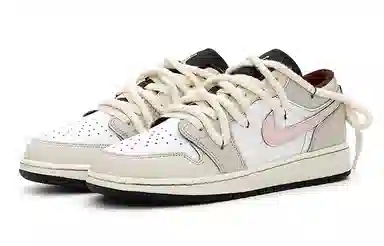 Jordan Air Jordan 1 Low GS Grey Pink