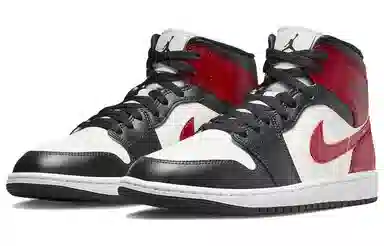 Jordan Air Jordan 1 Mid WMNS "Black Toe"