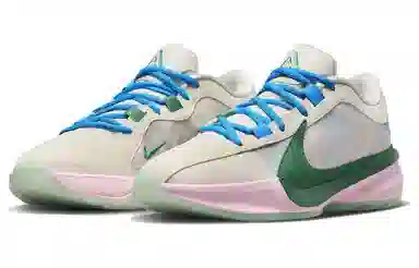 Nike Zoom Freak 5 White Pink Green