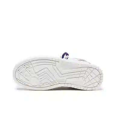 MQMS Casual White Purple Sneakers
