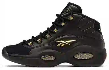 Reebok Question Mid Black Gold