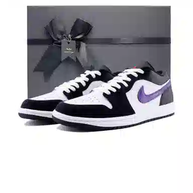 Jordan Air Jordan 1 Low Black Purple