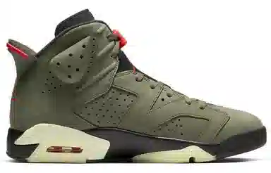 Travis Scott x Air Jordan 6 "Medium Olive"