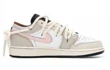 Jordan Air Jordan 1 Low GS Grey Pink