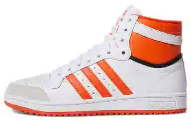adidas Top Ten White Orange