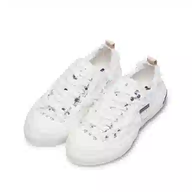 xVESSEL Swan Dream Low Canvas White Silver