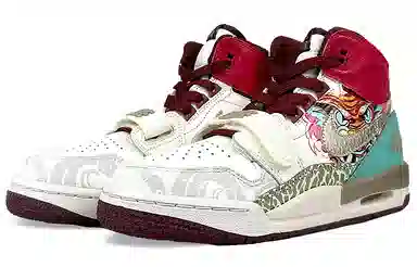 Jordan Legacy 312 GS White Red