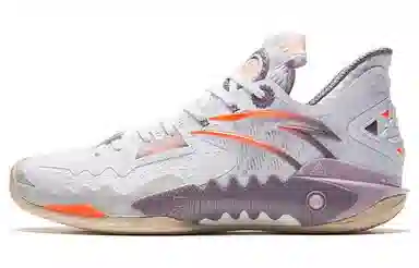 Anta Crazy Tide 5 White Grey Orange