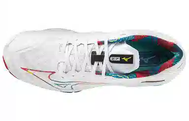 Mizuno Wave Lightning Z7 White Red Green