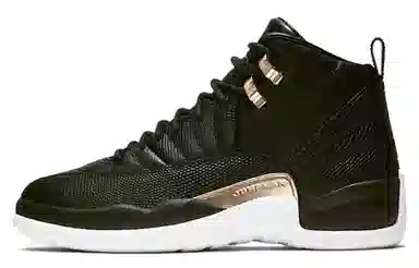 Jordan Air Jordan 12 Retro Black Metallic Gold White