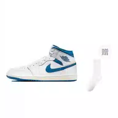 Jordan Air Jordan 1 Mid White Blue