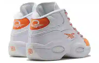 Reebok Question Mid White Orange