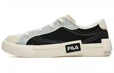 FILA Fusion Pop Canvas Sneakers Black Beige