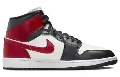 Jordan Air Jordan 1 Mid WMNS "Black Toe"