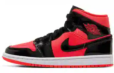 Jordan Air Jordan 1 Mid Black Red