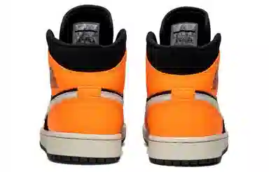 Jordan Air Jordan 1 Mid Black Orange