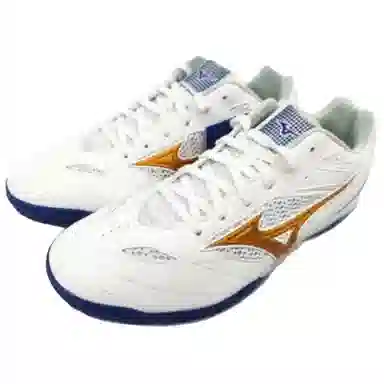 Mizuno Wave Drive 8 White Gold Blue
