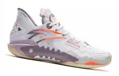 Anta Crazy Tide 5 White Grey Orange
