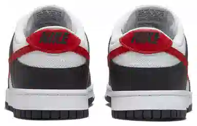 Nike Dunk Low Black Red White