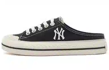 MLB Canvas Mule Black