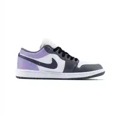 Jordan Air Jordan 1 Low White Purple Black