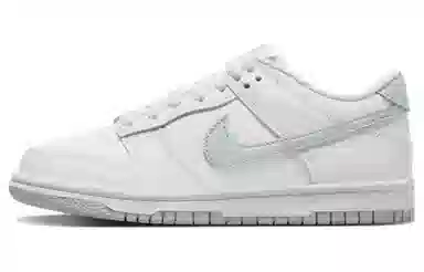 Nike Dunk Low GS White Silver