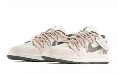 Jordan Air Jordan 1 Low GS Grey Pink