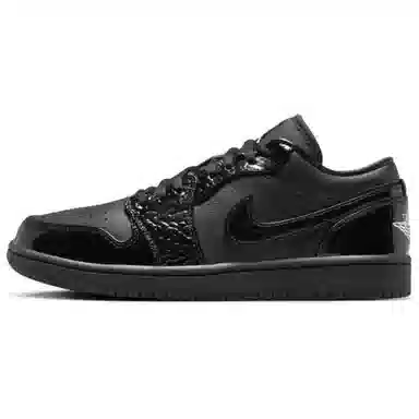 Jordan Air Jordan 1 Low "Black Croc"