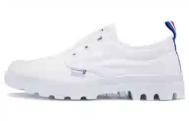 Palladium Pampa Oxford Slip On White
