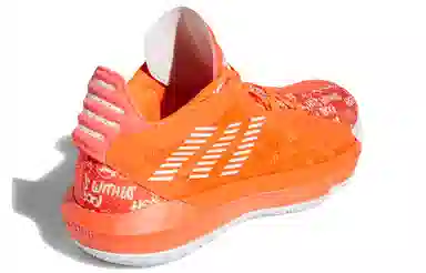 adidas D Lillard 6 Orange White