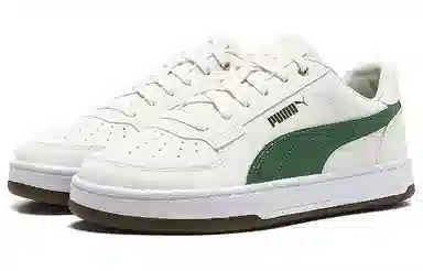 PUMA Low Top Sneakers White Green