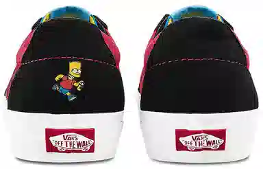 Vans x The Simpsons SK8 Low Black Red