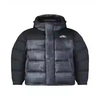 坦博尔 简约连帽休闲长袖羽绒服 男款