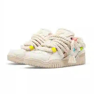 Cat and Sofa Dreadlock Series Beige