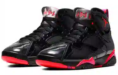 Jordan Air Jordan 7 Patent Leather Halloween High Black Red