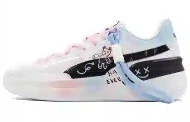 PUMA Clyde Hardwood Team Pink Blue