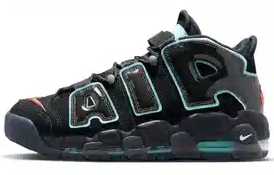 Nike Air More Uptempo Black Blue