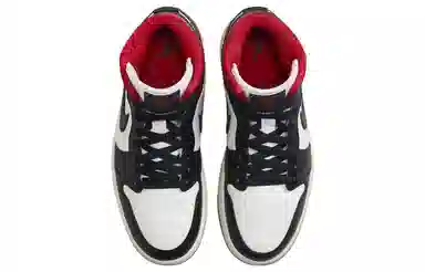 Jordan Air Jordan 1 Mid Black White Red