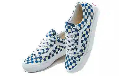 Vans Style 36 Checkerboard Blue
