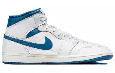 Jordan Air Jordan 1 Mid White Blue