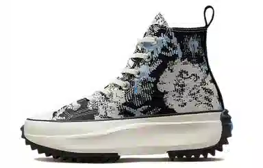 Converse Run Star Hike Black White Blue